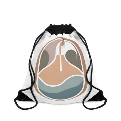 Living Utopia Drawstring Bag