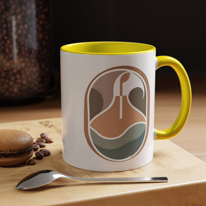 Living Utopia Accent Coffee Mug