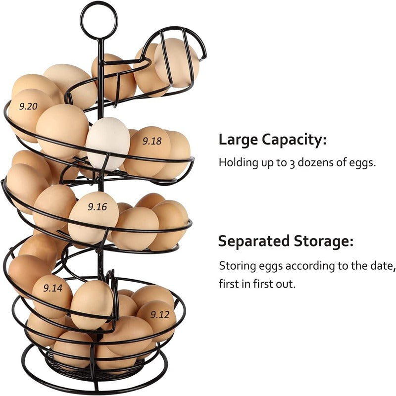 Egg Dispenser Rack Holder