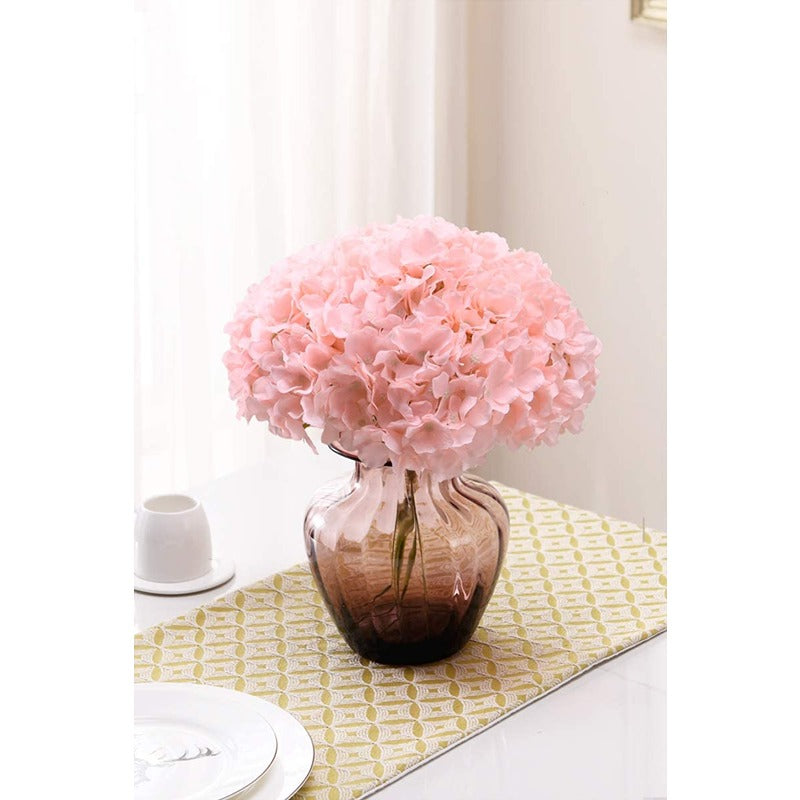 Hydrangea Silk Flowers w/ Stems