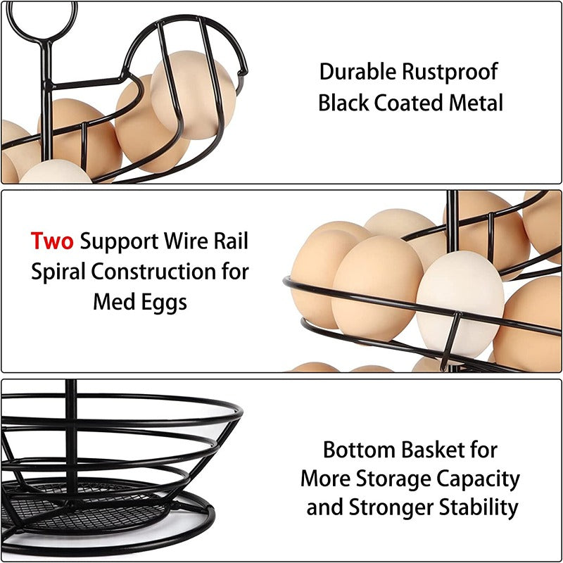 Egg Dispenser Rack Holder