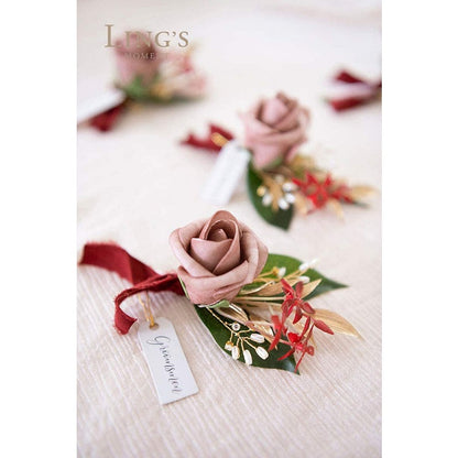 Groomsmen Boutonniere Set