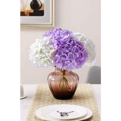 Purple Hydrangea Flowers w/ Stems