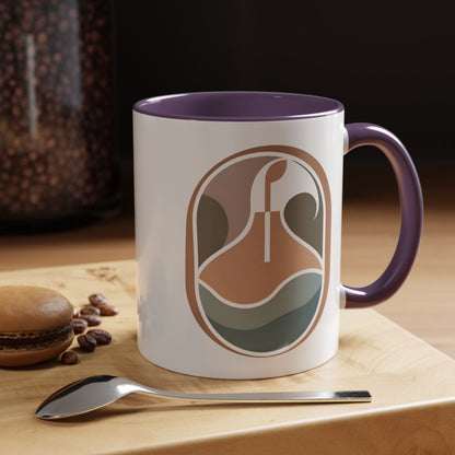 Living Utopia Accent Coffee Mug