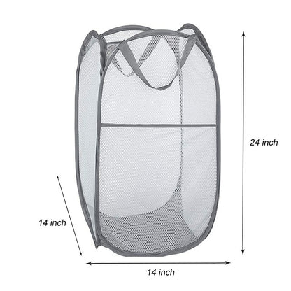 Collapsible Mesh Laundry Basket