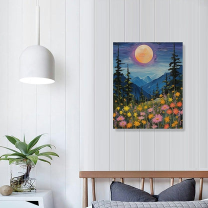 Wildflowers Painting Art Decor