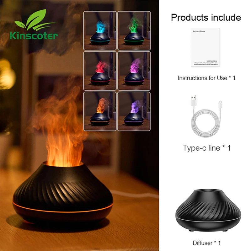 Portable USB Aroma Diffuser Lamp