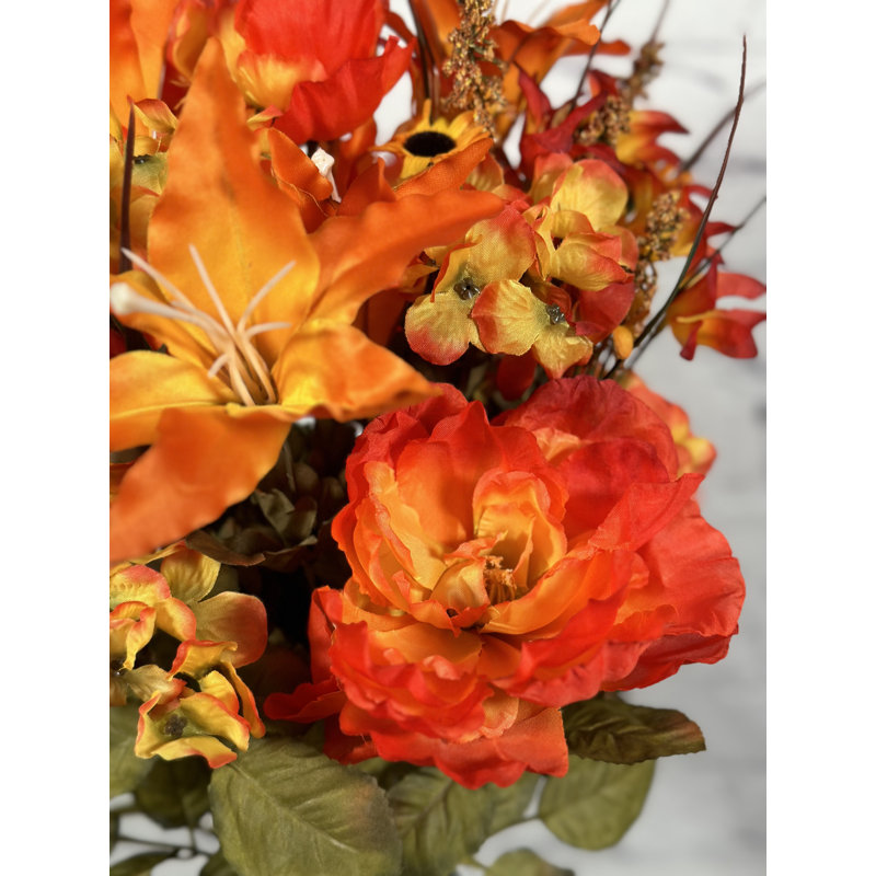 Artificial Mixed Floral Arrangement