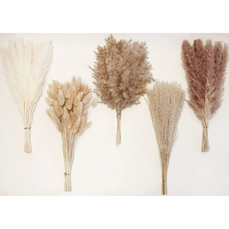 Artificial Pampas Grass Decor 110pcs