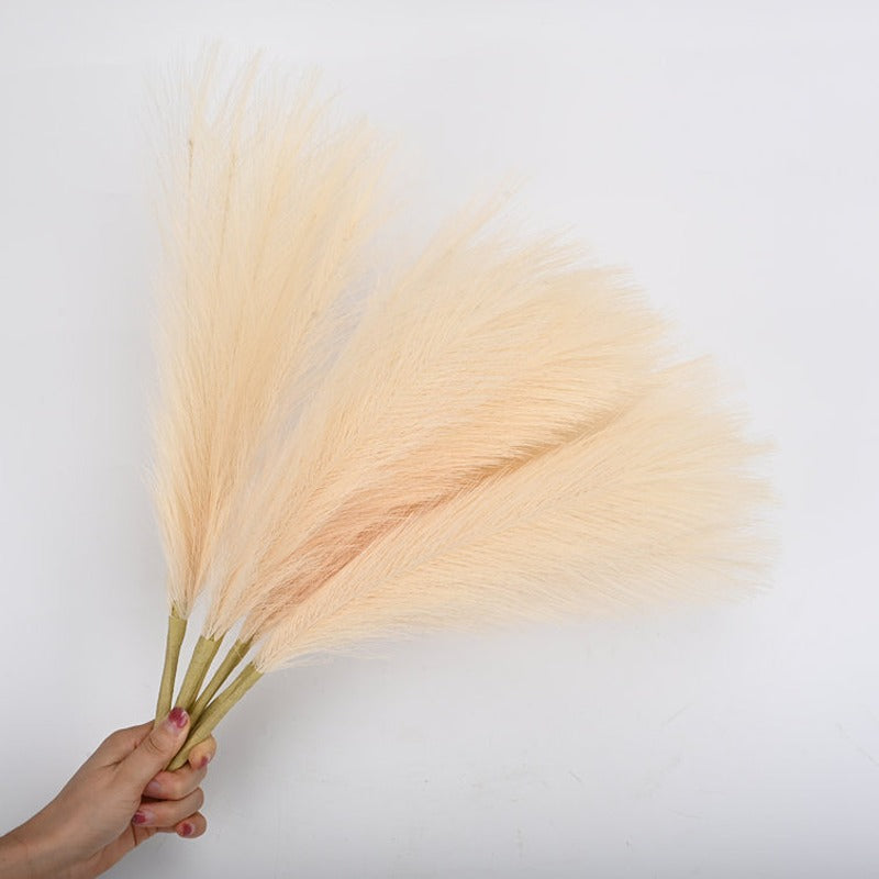 Beige Faux Pampas Grass