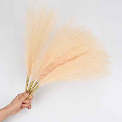 Beige Faux Pampas Grass