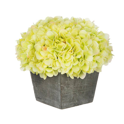 Fabric Hydrangea Flowers Arrangement