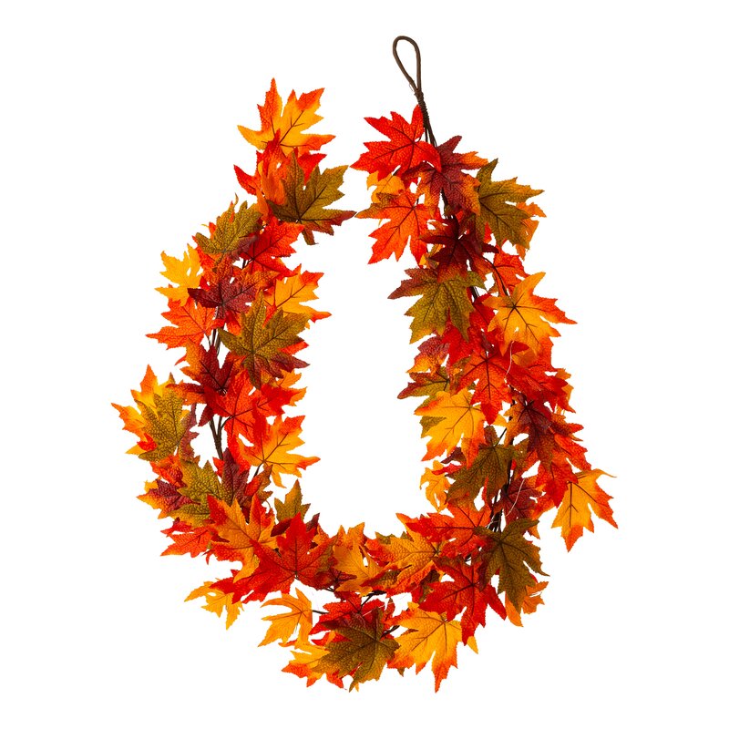 Lighted Fall Garland