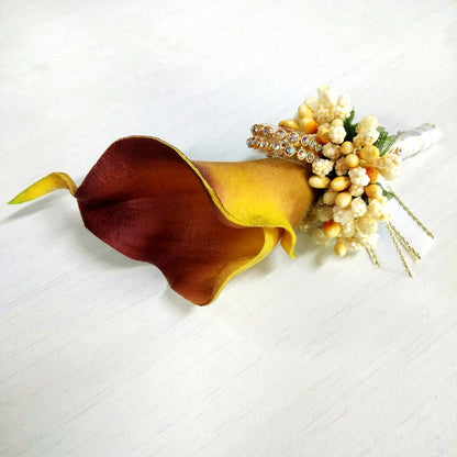 Lovegrace Wedding Groom Corsage Pin