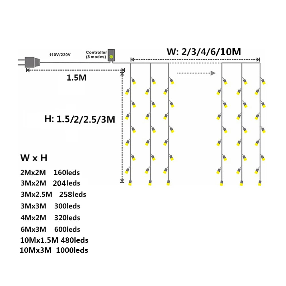 LED Wedding Fairy Lights