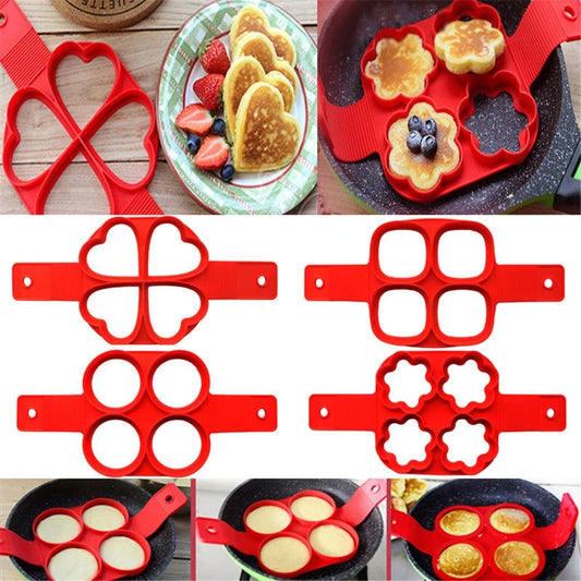 Silicone Non-Stick Egg Shaper Mold