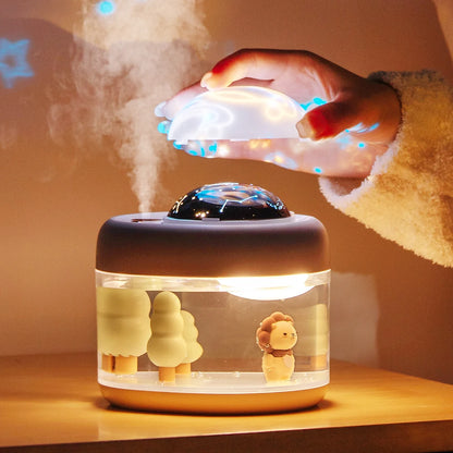 Wireless USB Aroma Humidifier Projector