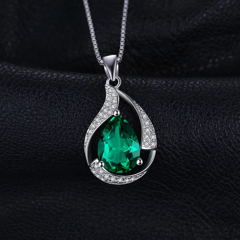 Green Nano Emerald Pendant