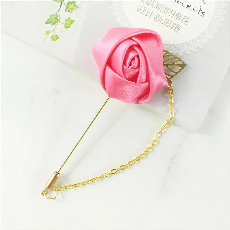 Lovegrace Red Rose Lapel Pin