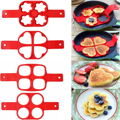 Silicone Non-Stick Egg Shaper Mold