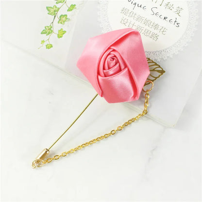 Lovegrace Red Rose Lapel Pin