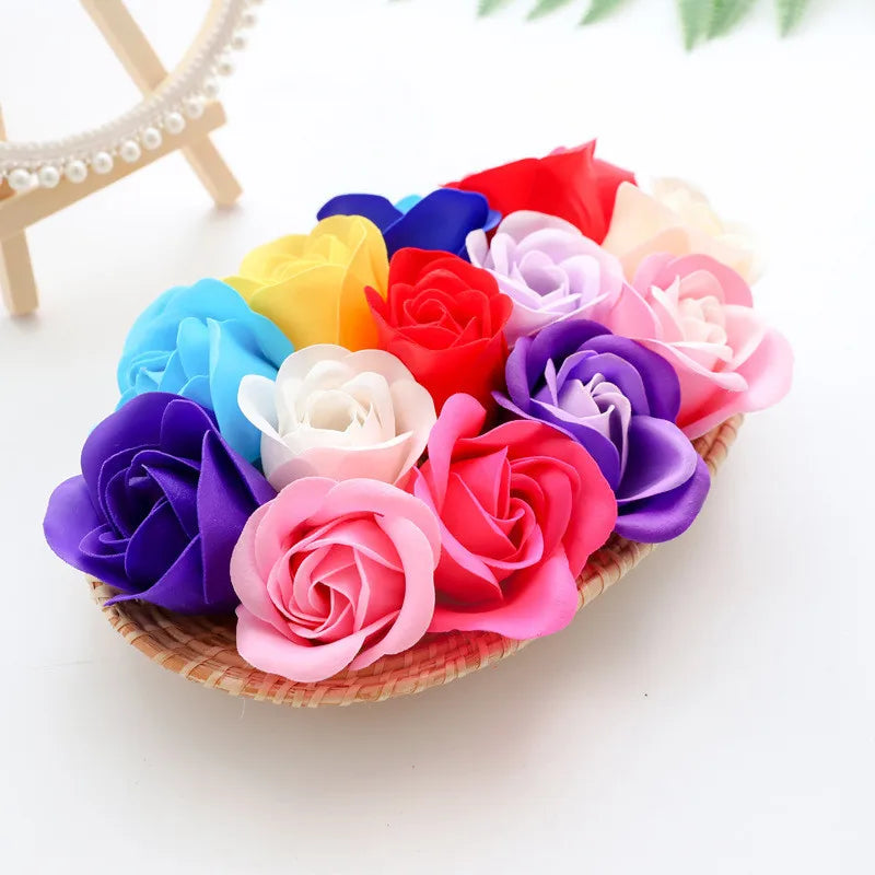 Decorative Rose Heads Pack of 81 Pieces