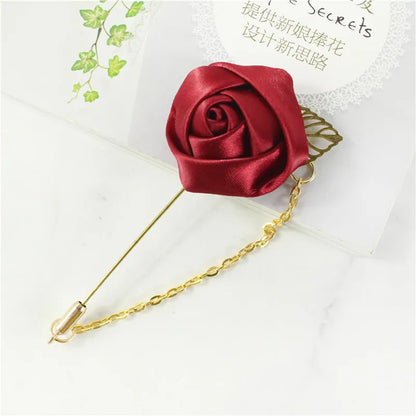 Lovegrace Red Rose Lapel Pin