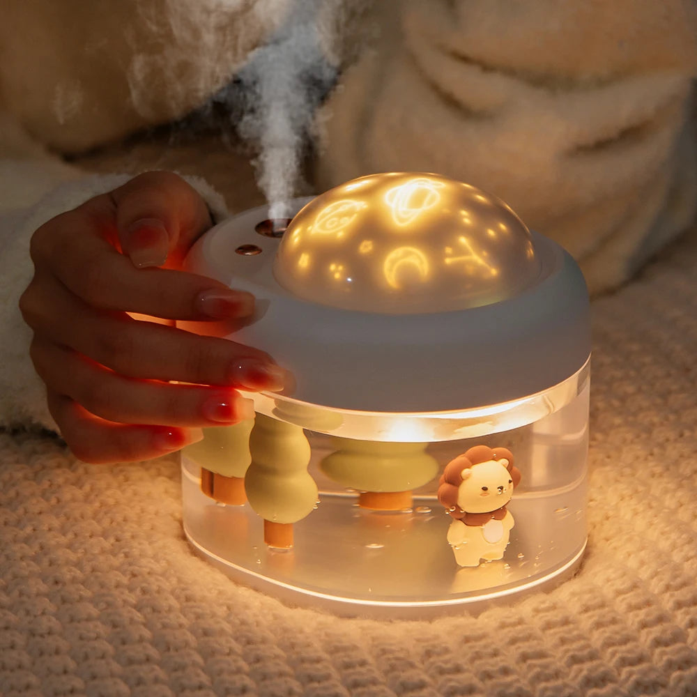 Wireless USB Aroma Humidifier Projector