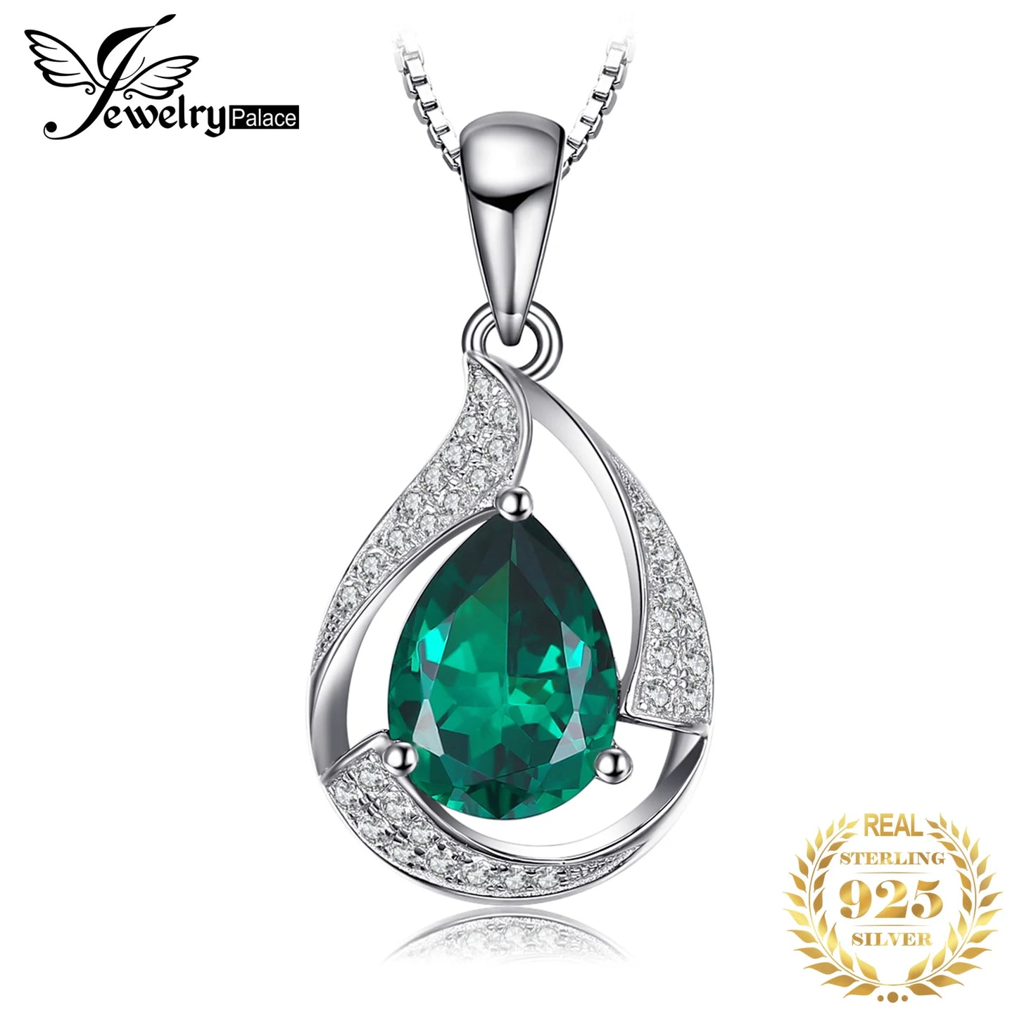 Green Nano Emerald Pendant