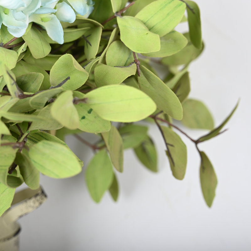 Artificial Hydrangea Arrangement in Pot