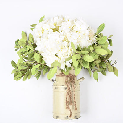 Artificial Beige Hydrangea Arrangement