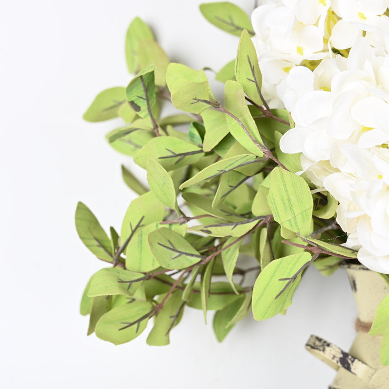 Artificial Beige Hydrangea Arrangement