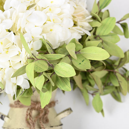 Artificial Beige Hydrangea Arrangement