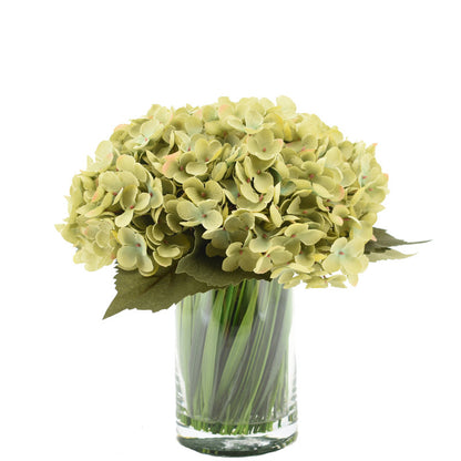 Faux Silk Hydrangea Flowers