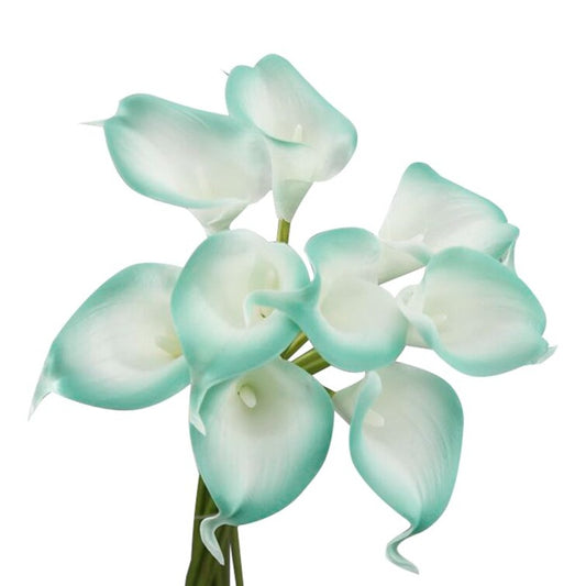 Spa Trim Lillies Flower Arrangement - Set Of 10