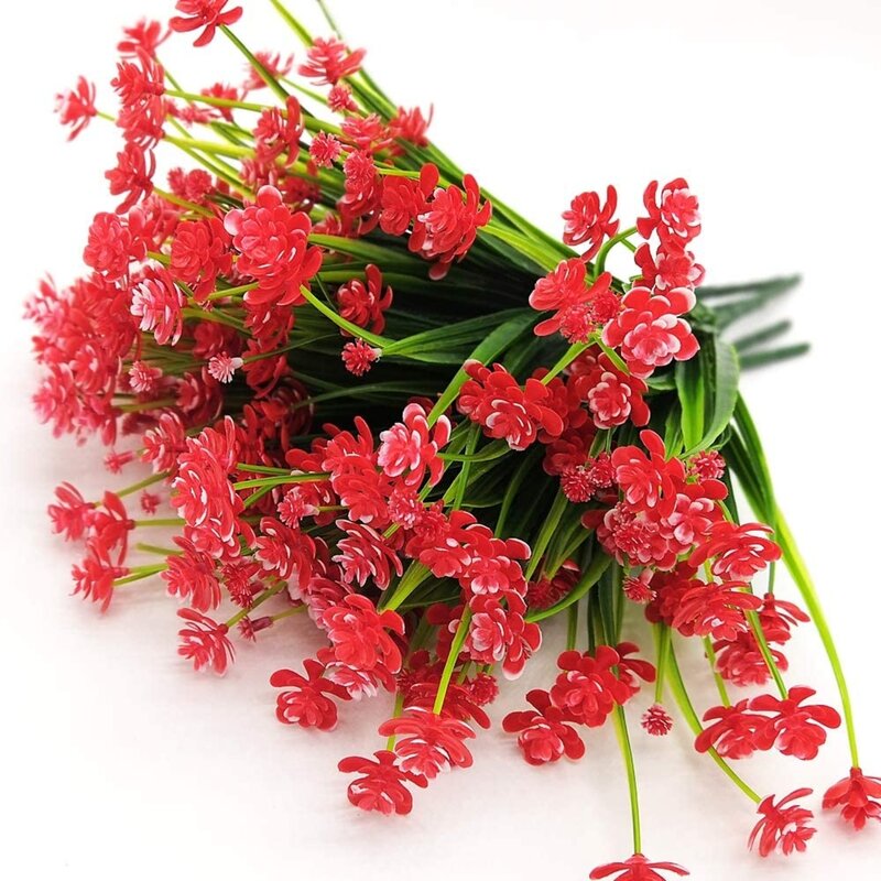 Assorted Red Flowers Arrangement