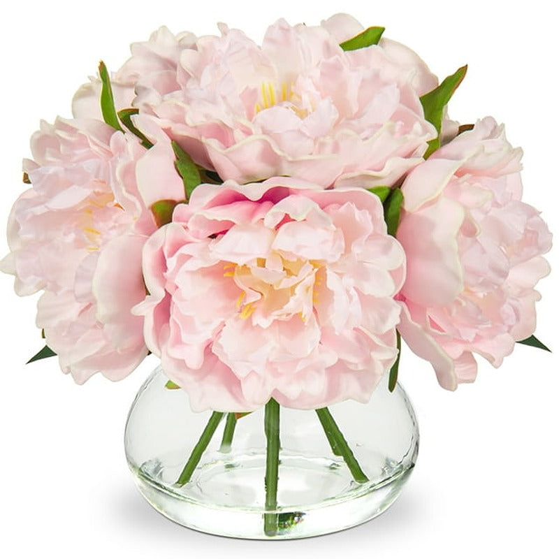 Peonies Artificial Silk Flowers