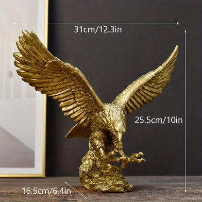 Elegant Nordic Modern Eagle Sculpture