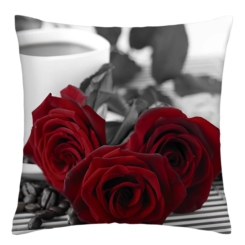 Bloom Print Decorative Pillowcase