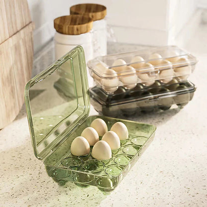 Portable Transparent Egg Storage Box