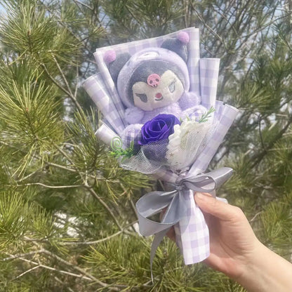 Plush Doll Bouquet Gift Box