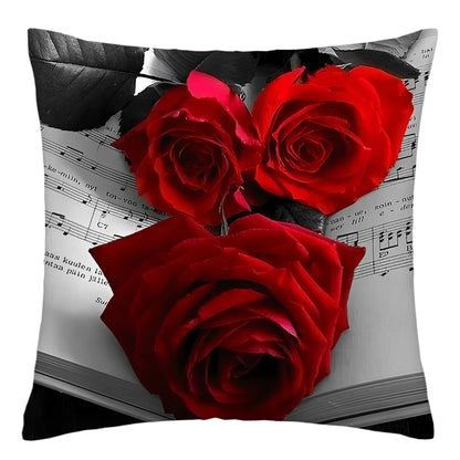 Bloom Print Decorative Pillowcase