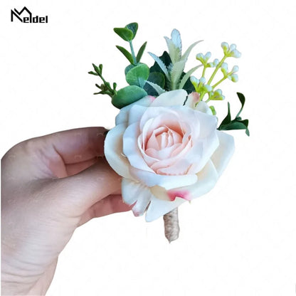 Men's Wedding Corsage Boutonnieres Roses