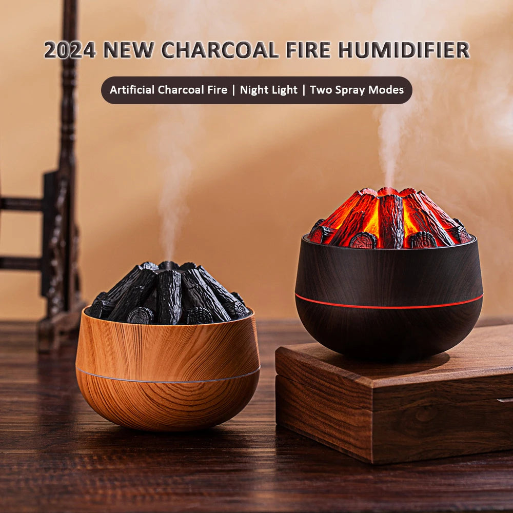 Mini Charcoal Aroma Diffuser Humidifier