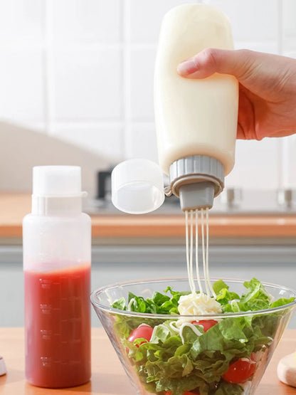 Plastic Condiment Squeeze Bottle Dispenser