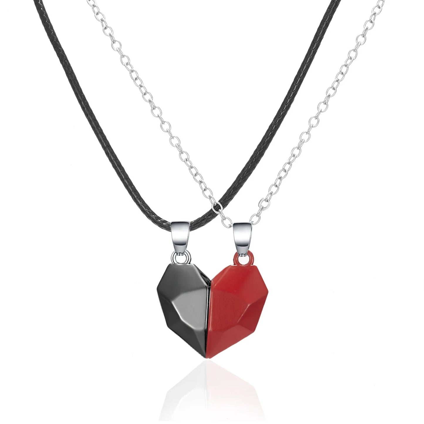 Love Pulse Matching Necklaces