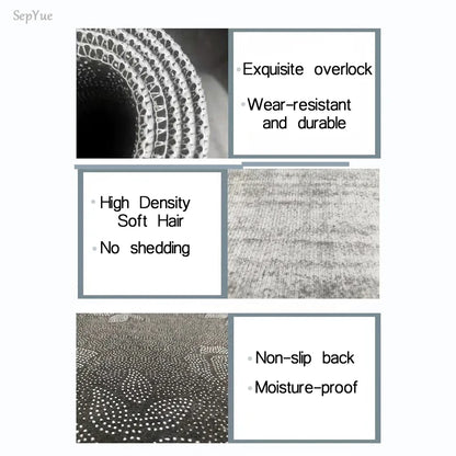 Soft Washable Anti-Slip Area Rug