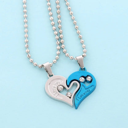 Love Pulse Matching Necklaces