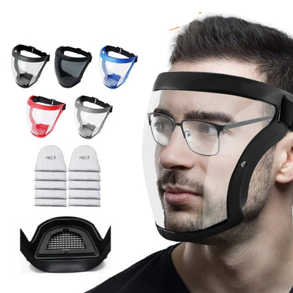 Transparent Facial Shield Face Protector