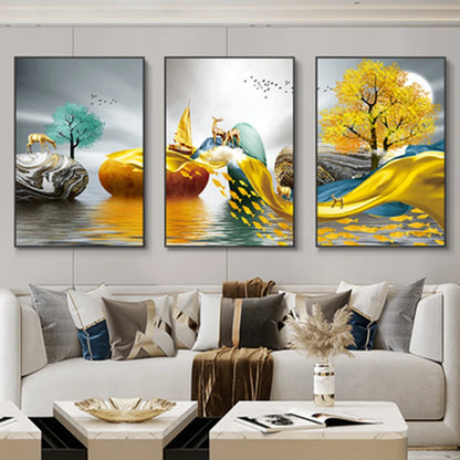 3-Piece Nordic Luxury Wall Art Set